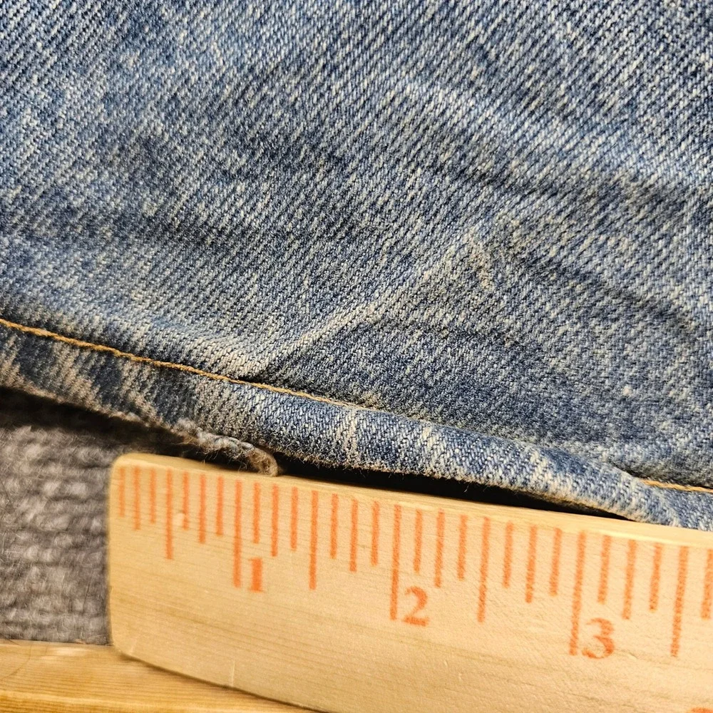 Levis 569 Loose Straight Fit Jeans Mens 36x30 Blue Denim Made in USA Vintage